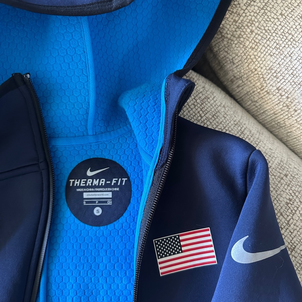 Nike Therma-Fit Jacket with Flag Patch